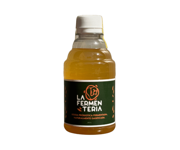 Kombucha Artesanal de Mburucuyá y Manzana Verde